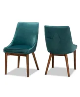 Closeout Gilmore Modern and Contemporary Dining Chair Set, Set of 2