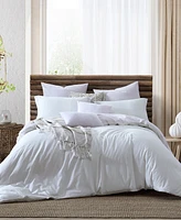 Swift Home Ultra Soft Valatie Cotton Garment Washed Dyed Reversible 3 Piece Duvet Cover Set