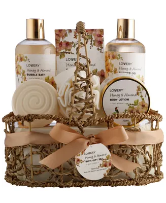 Honey and Almond Body Care 8 Piece Gift Set