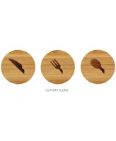 Joseph Joseph DrawerStore Bamboo Compact Cutlery Organizer