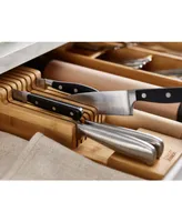 Joseph Joseph DrawerStore Bamboo 2-Tier Knife Organizer