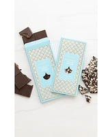 Sugarfina Dark Chocolate Salted Almond + Salted Caramel Chocolate Bar Kit (Pack of 2)