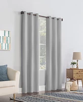 No. 918 Lindstrom Textured Draft Shield Grommet Curtain Panel, 40" x 84"