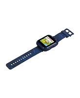 Kid's Playzoom 2 Blue Camouflage Print Tpu Strap Smart Watch 41mm
