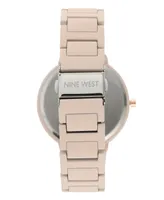 Nine West Women's Rubberized Bracelet Watch