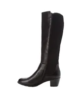 Propet Women's Talise Leather Wide Calf Tall Boots