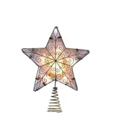 Kurt Adler 10-Light 8.5" Reflector Star Treetop