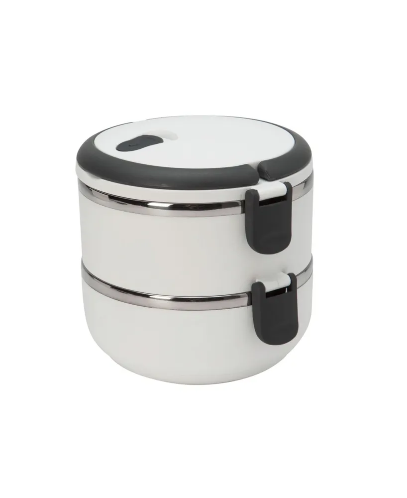 Kitchen Details 2 Tier Stainless Steel Insulated Lunch Box