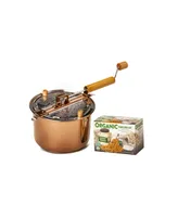 Copper Plated Whirley Pop Popcorn Diy Set