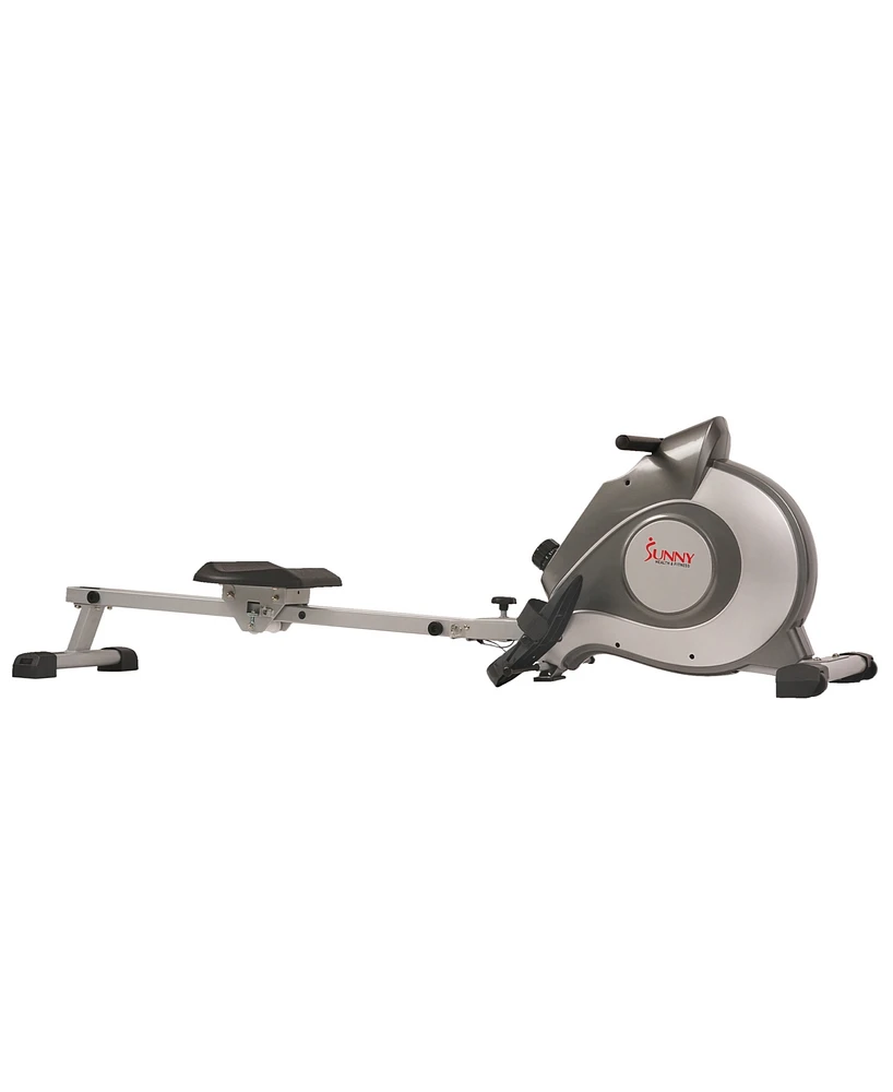 Sunny Health & Fitness Sf-RW5515 Magnetic Rowing Machine Rower w/ Lcd Monitor