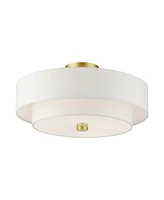 Meridian 4 Lights Semi Flush