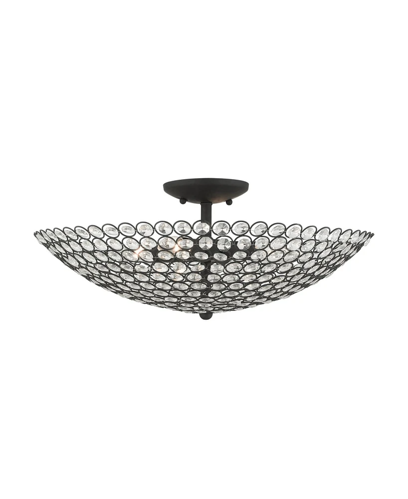 Cassandra 4 Lights Semi Flush