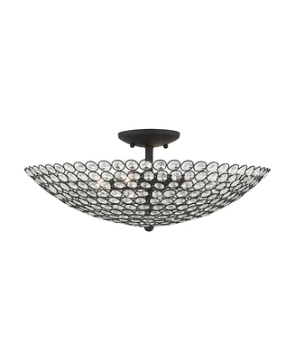 Cassandra 4 Lights Semi Flush