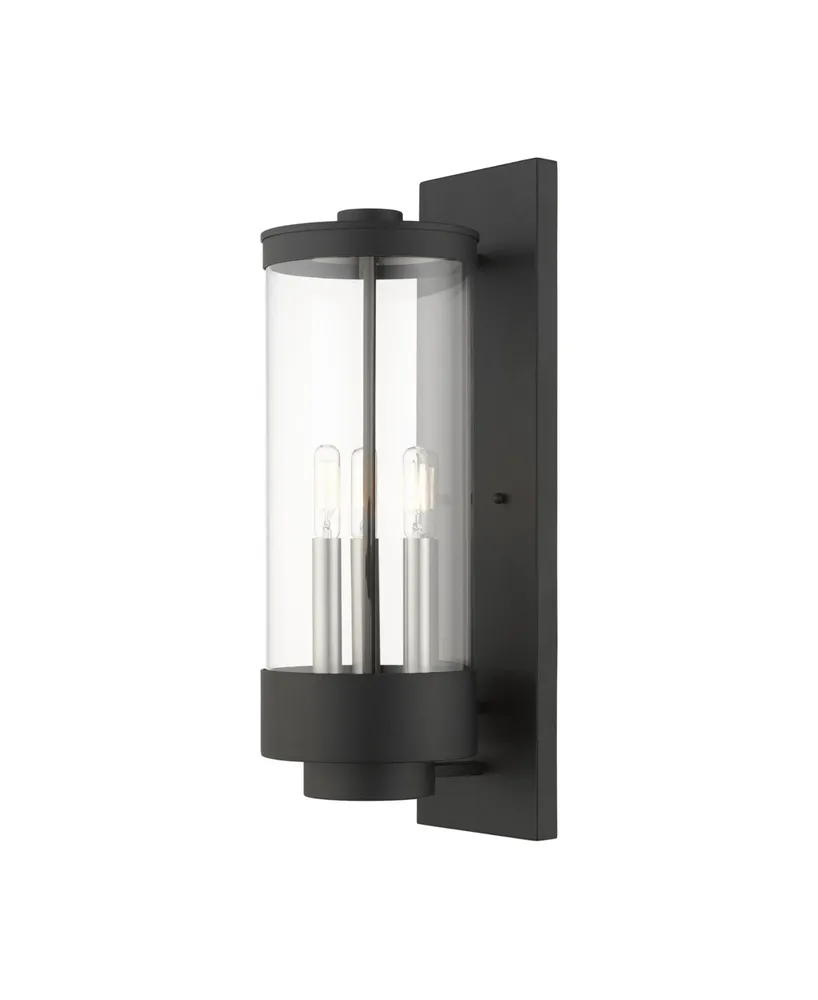 Hillcrest 3 Lights Outdoor Wall Lantern