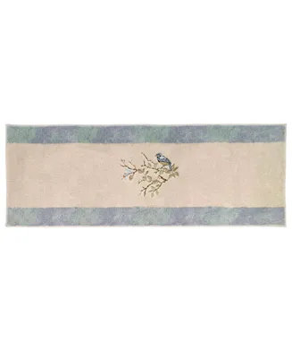 Avanti Love Nest Bird Motif Cotton Bath Rug, 24" x 60"