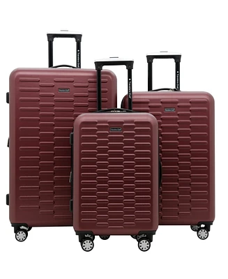 Travelers Club 3-Pc. Shannon Spinner Expandable Luggage Set