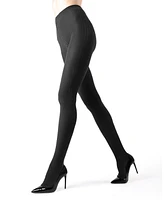 MeMoi Women's Portland Side Cable Knit Sweater Tights