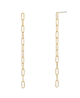 Colette Mini Chain Earrings - Gold
