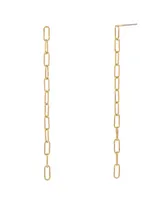 Colette Mini Chain Earrings - Gold