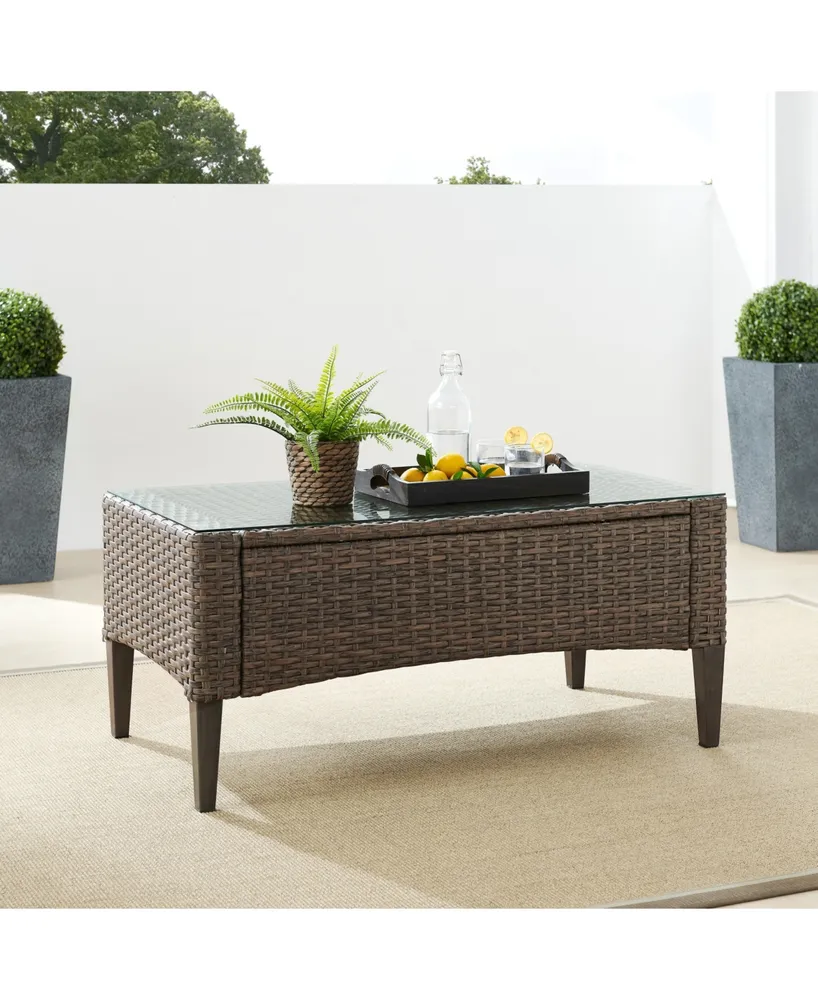 Rockport Outdoor Wicker Coffee Table