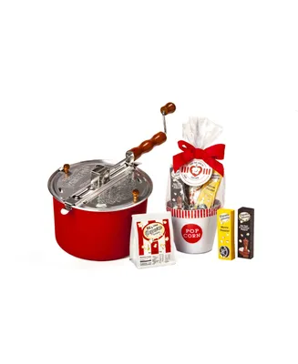 For the Love of Popcorn Red Whirley Pop Gift Set