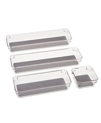 Simplify Multipurpose Drawer Organizers, 4 Pack