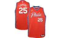 Jordan Philadelphia 76ers Big Boys and Girls Statement Swingman 2 Jersey Ben Simmons