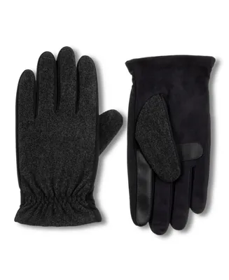 Isotoner Men's Lined Casual Touchscreen Gloves