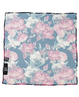 Men's Painted Floral Pocket Square