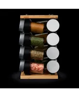 Cole & Mason Blyth Classic Bamboo 16 Jar Carousel Spice Rack