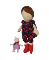 Manhattan Toy Company Playdate Friends Freddie 14" Doll with Companion Stuffed Animal