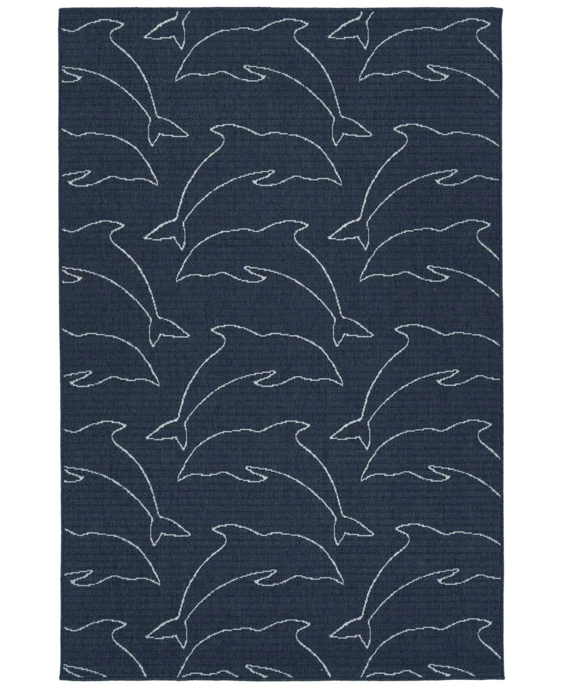 Kaleen Puerto PRT04-22 7'2" x 10'5" Outdoor Area Rug