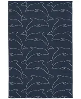 Kaleen Puerto PRT04-22 7'2" x 10'5" Outdoor Area Rug