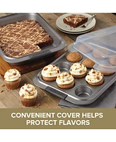 Anolon Advanced 12-Cup Covered Muffin Pan