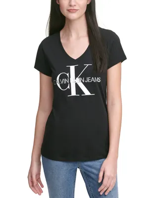 Calvin Klein Jeans V-Neck Logo T-Shirt