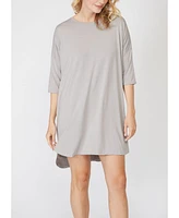 Pure Fiber 3/4 Sleeve Nightshirt