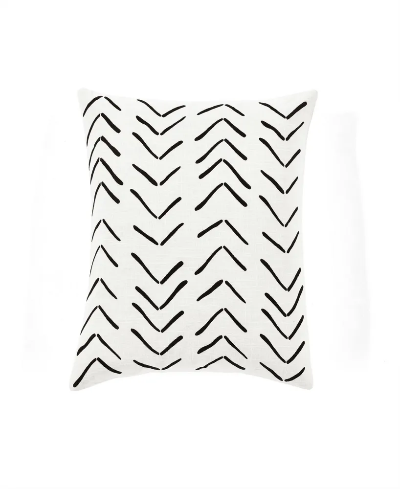 Lush Decor Hygge Row Decorative Single Pillow Cover, 20" x 20"