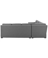 Closeout! Classic Living 2-Pc. Fabric Sectional