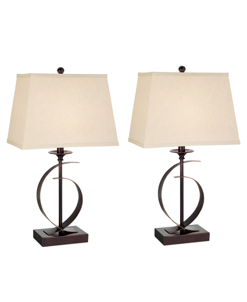Pacific Coast Novo Set of 2 Table Lamps