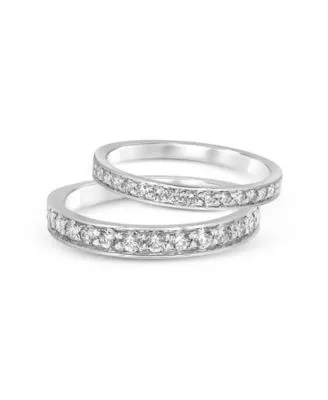 Diamond Band 1 4 Or 1 2 Ct. T.W. In 14k White Gold