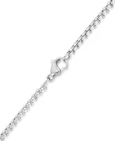 Andrew Charles by Andy Hilfiger Men's Skull 24" Pendant Necklace in Stainless Steel