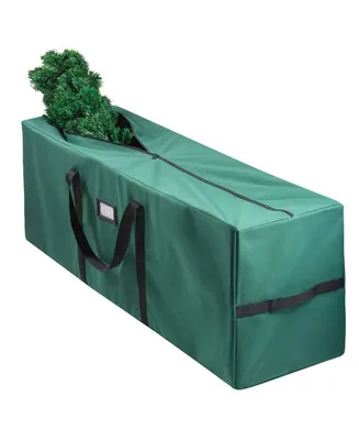 Homeitusa 9 ft Christmas Tree Storage Bag - Waterproof, Heavy-Duty 600D Oxford Christmas Tree Bag