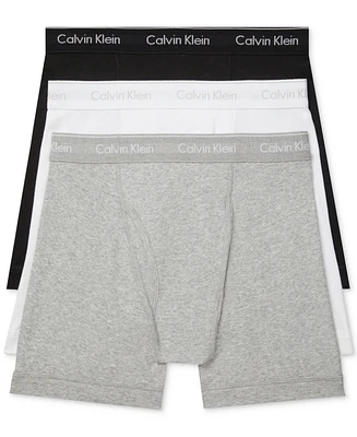 Calvin Klein Men's 3-Pack Cotton Classics Boxer Briefs Underwear