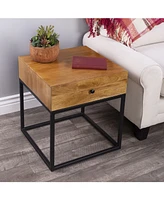 Butler Specialty Brixton Iron and Wood End Table