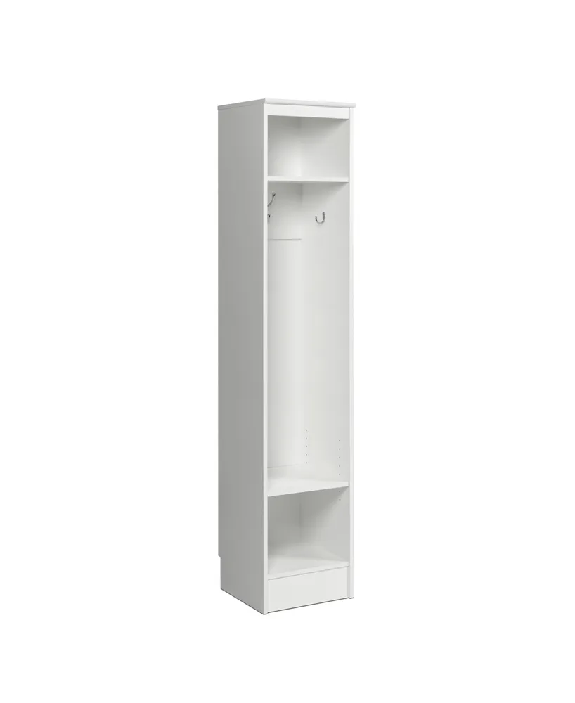 Prepac 60 Wide Hanging Entryway Shelf - White