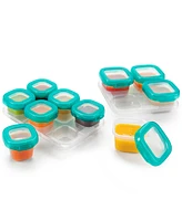 Oxo Tot 12-Pc. Plastic Freezer Food Storage Container Set with Tray