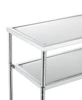 Tudor Console Table - Silver