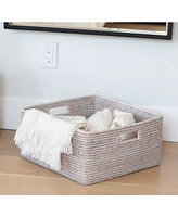 Artifacts Rattan Square Storage Basket