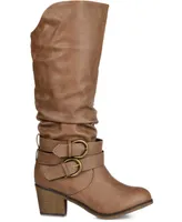 Journee Collection Women's Wide Calf Late Boot