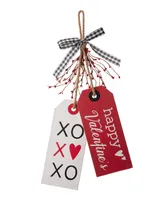 Glitzhome Valentine's Doorknob Hanging Decor